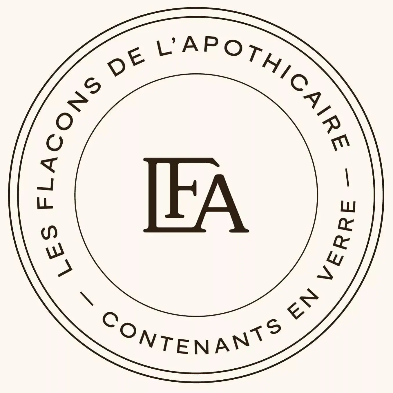 LES FLACONS DE L'APOTHICAIRE