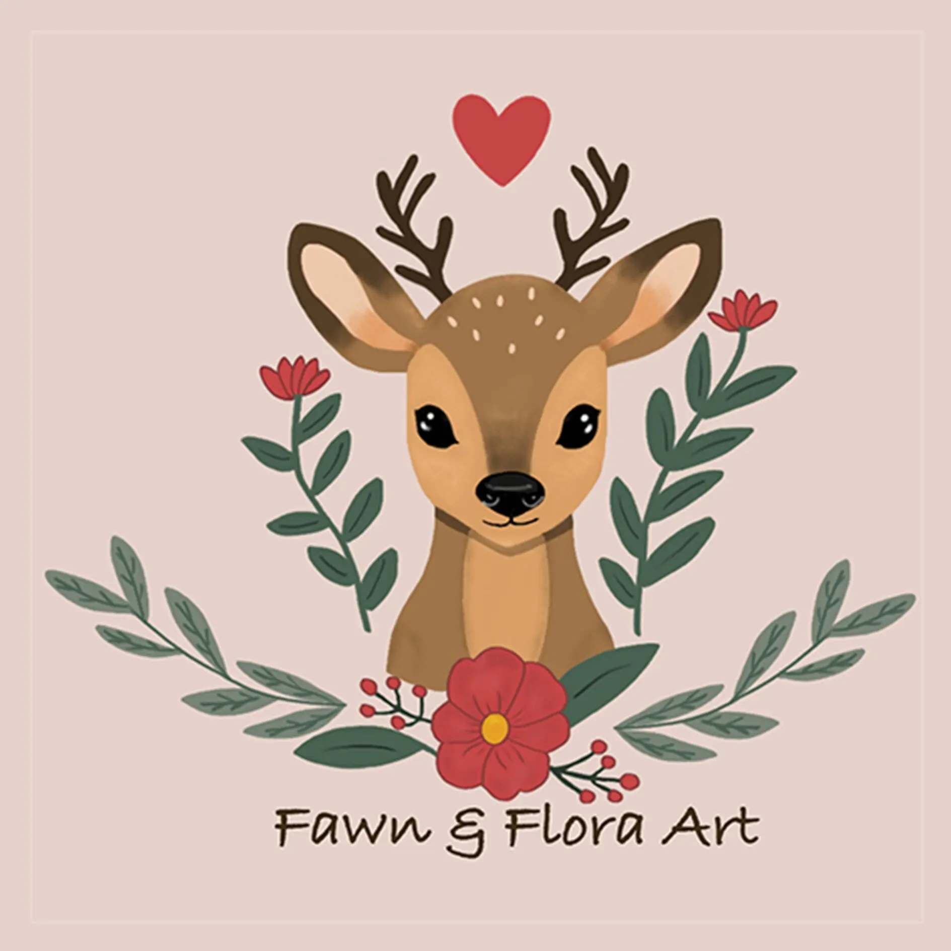 Fawn & Flora Art