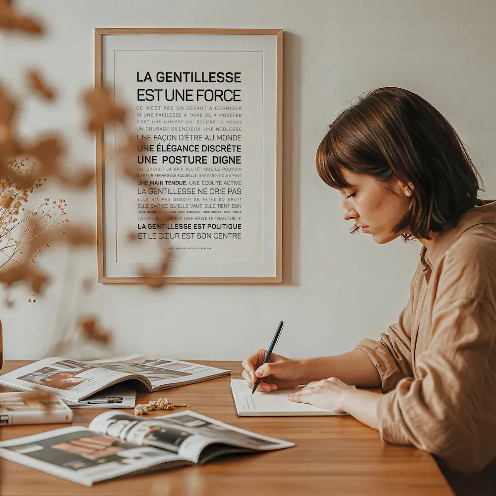 Les mots à l'affiche