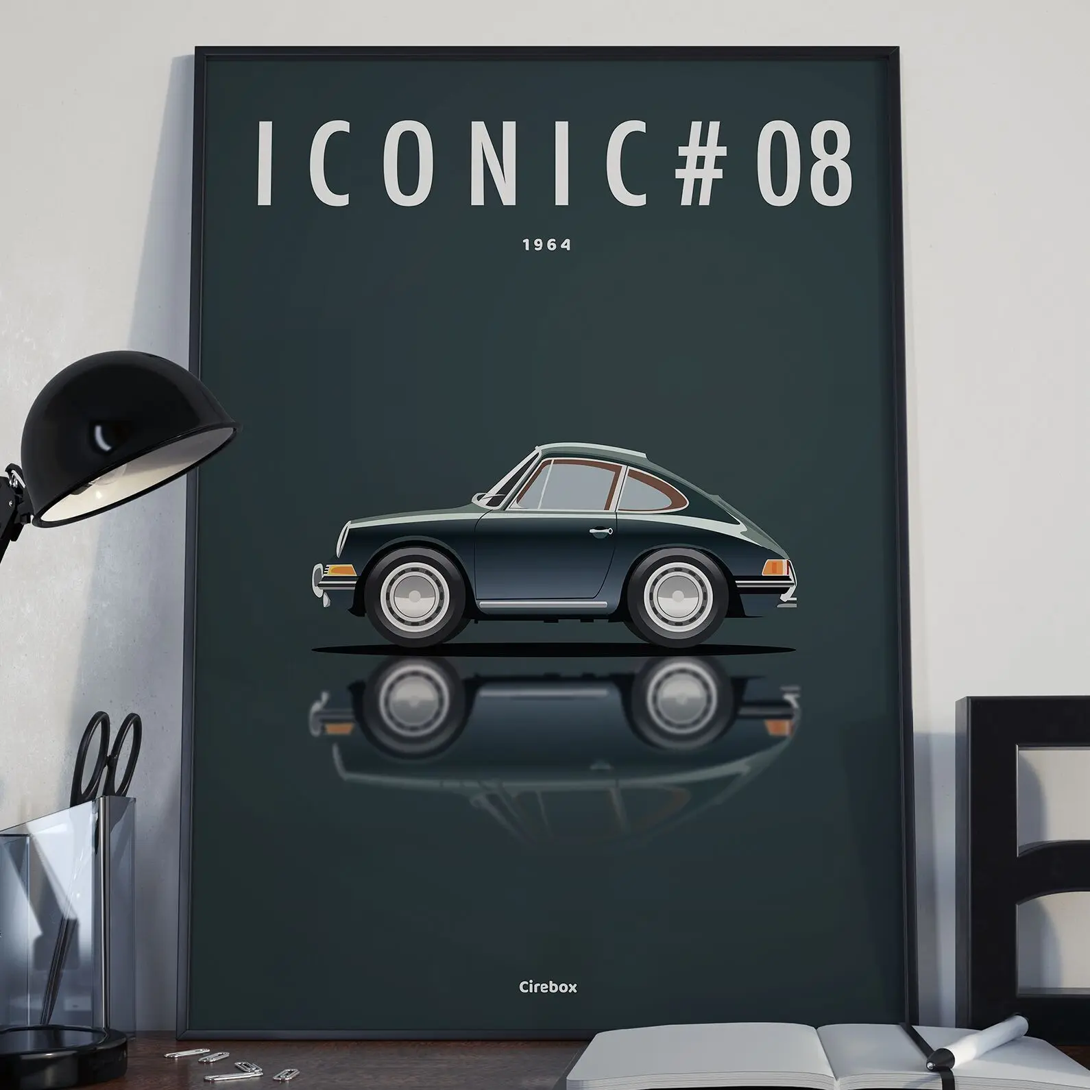 ICONIC CAR TOONS By Cirebox