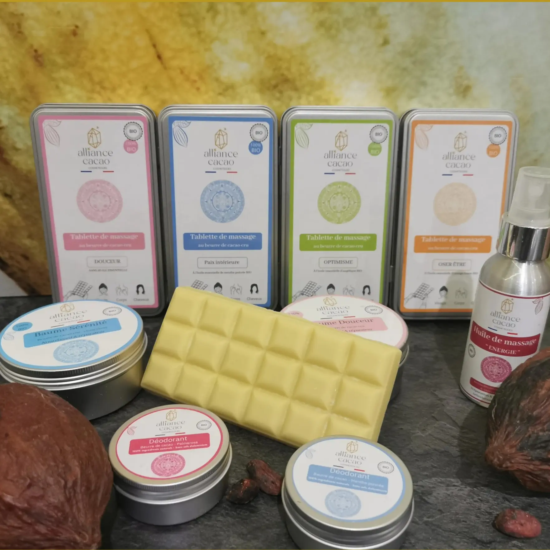 alliance cacao cosmétiques Bio