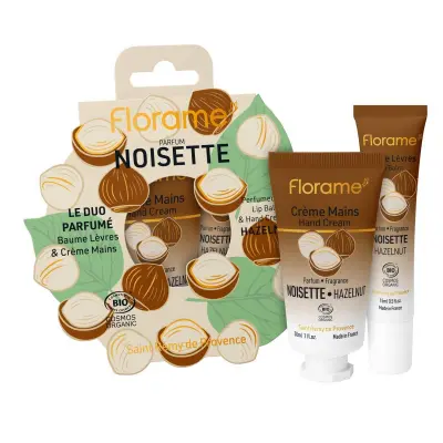 Duo parfumé noisette