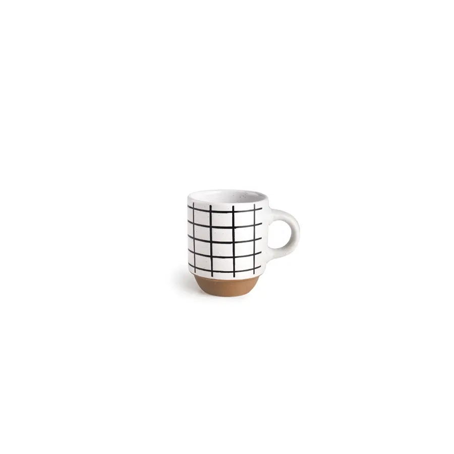IBILI - Set 4 Mugs Marken + Stand