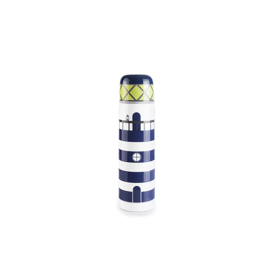 IBILI - Lighthouse 500ml Thermos for Liquids, 18/10 Stainless Steel, Double Wall