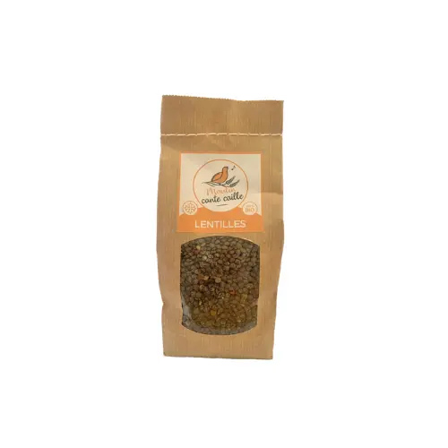 Organic Lentils - 500 gr - Batch 04 25