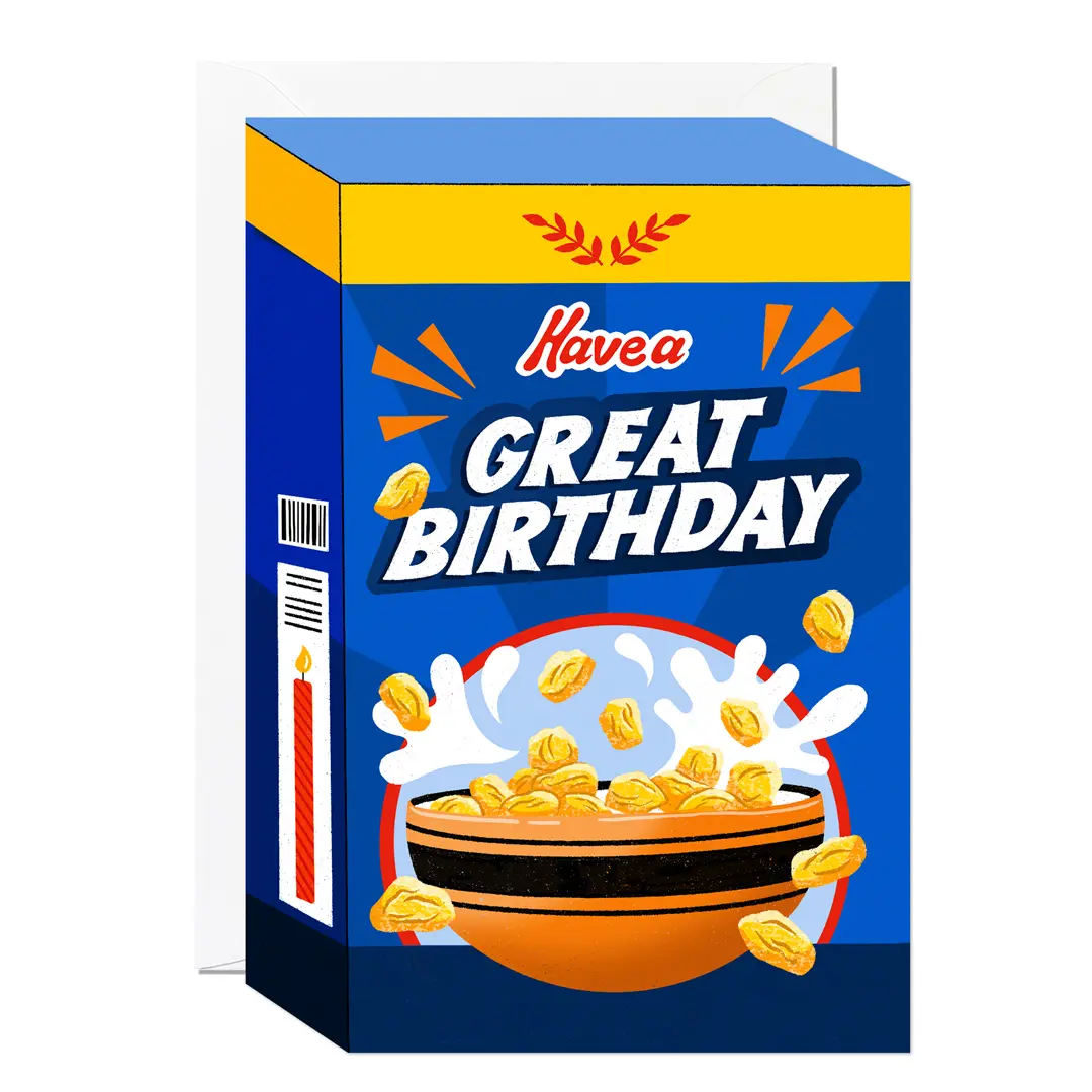 Céréales d'anniversaire géniales