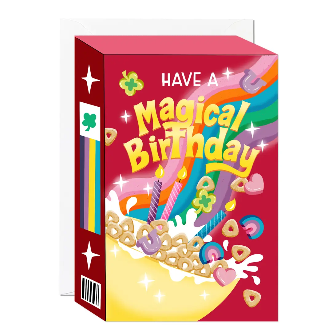 Céréales d'anniversaire magiques