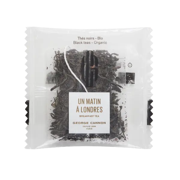 UN MATIN À LONDRES Thé noir Bio - Carton 160 sachets