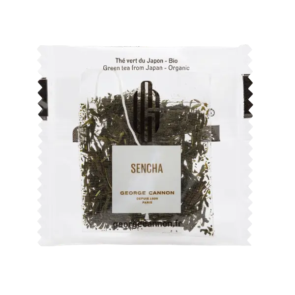SENCHA Thé vert du Japon Bio - Carton 160 sachets