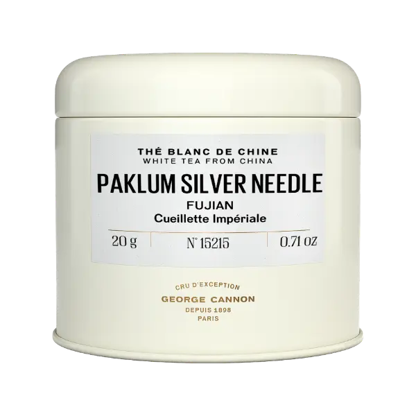 PAKLUM SILVER NEEDLE Thé blanc de Chine - Boîte 20 g