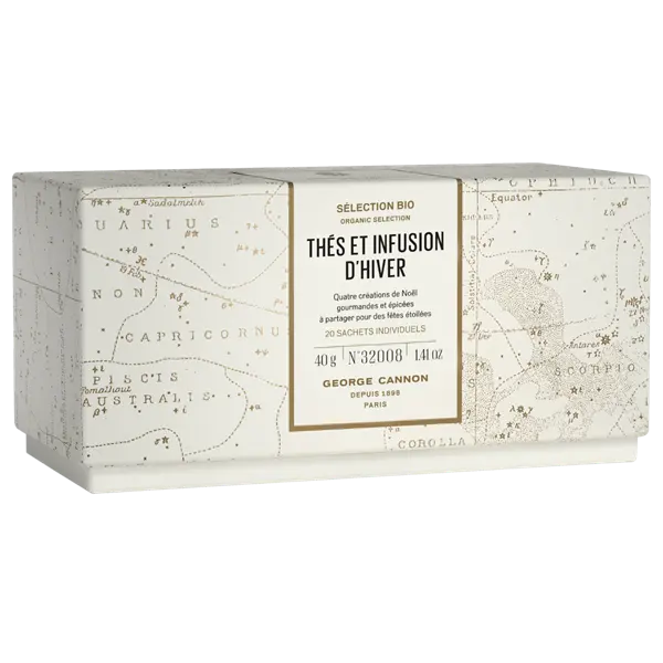 Coffret Thés et Infusions d’Hiver Bio - 20 sachets