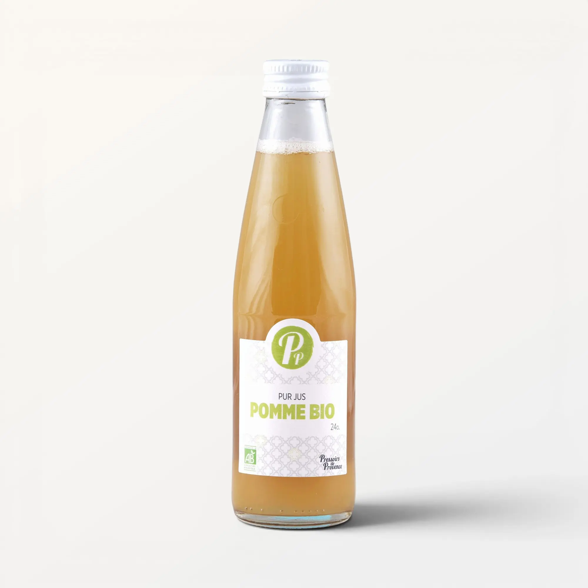 Jus de fruits - Pur Jus de Pomme Bio - 24cl - E470