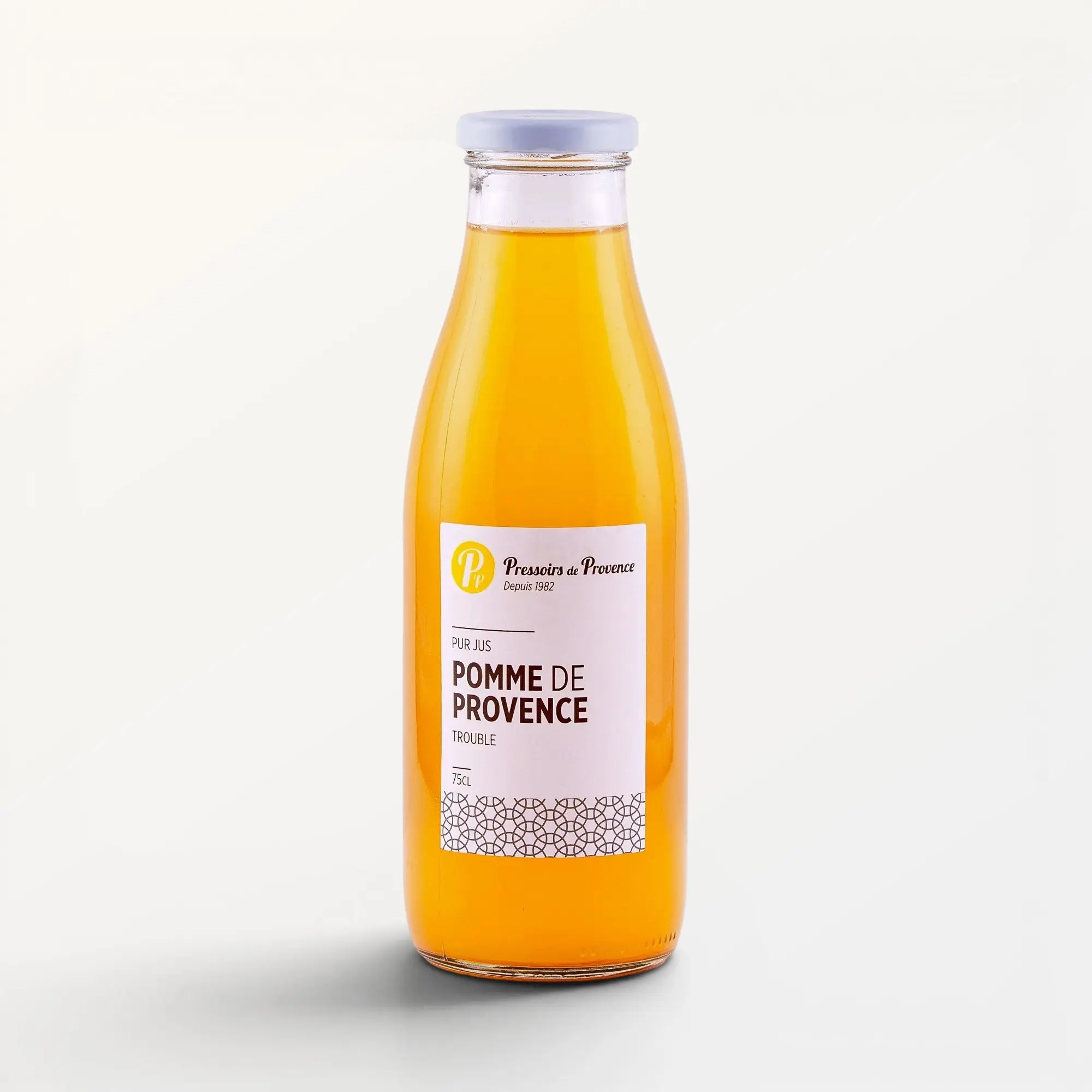 Fruit juice - Pure apple juice from Provence Trouble - 75cl - E02