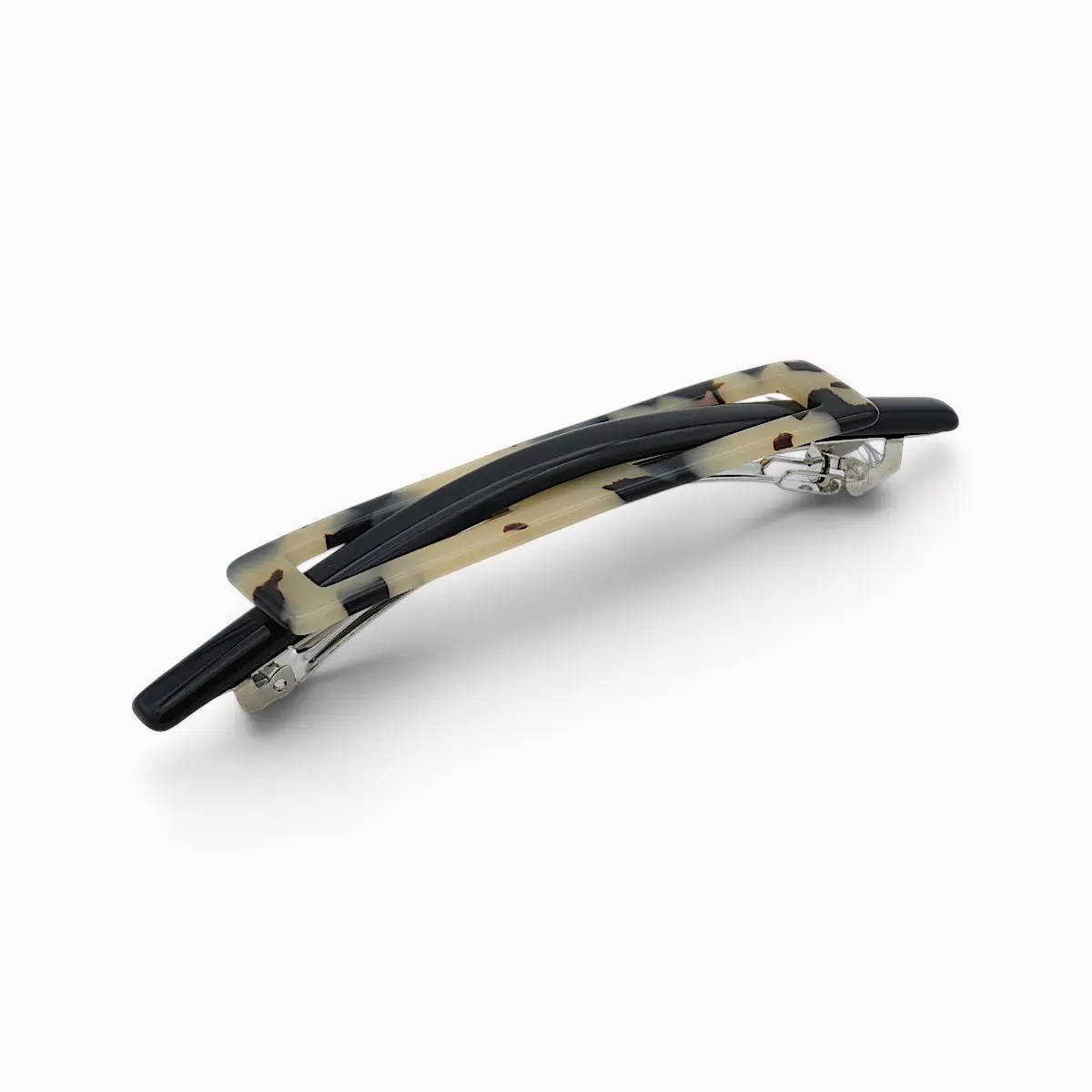 Léonie hair clip - Handmade in France from cellulose acetate