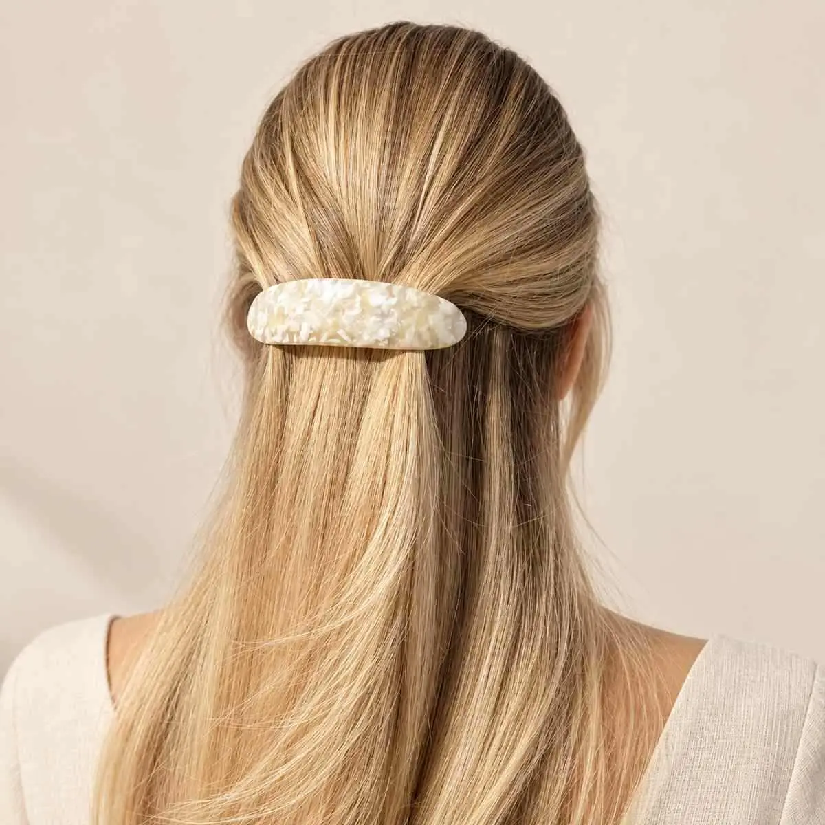 Barrette à cheveux Delphine - Fait main en France
