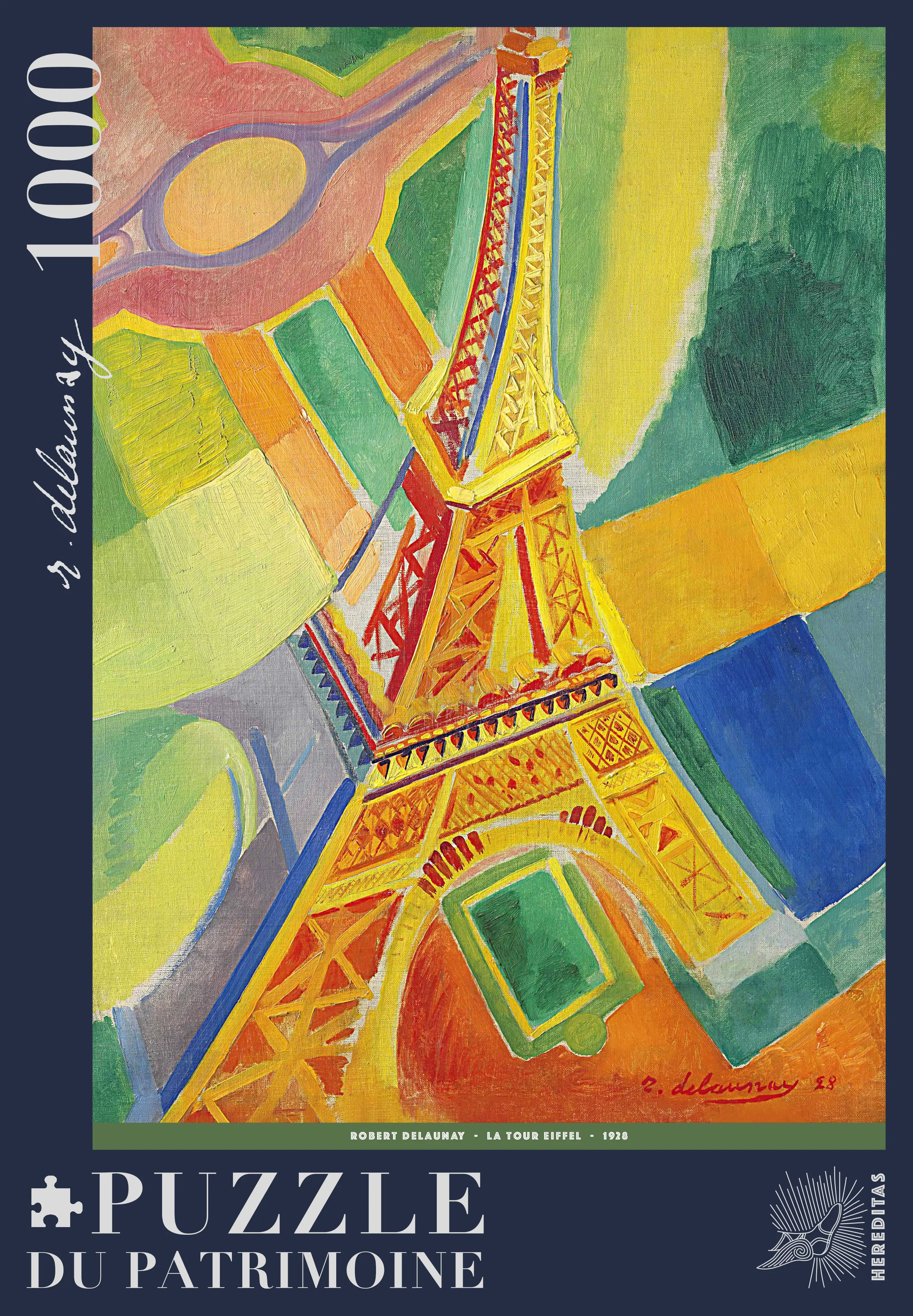 Puzzle 1000 pièces - Paris par Robert Delaunay