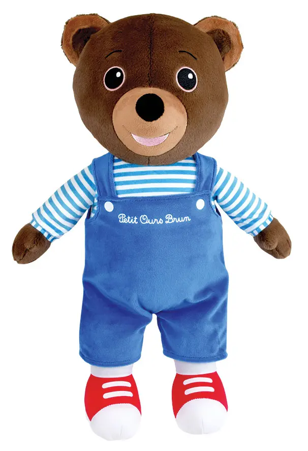 Little Brown Bear Plush Toy - 45 cm - From birth