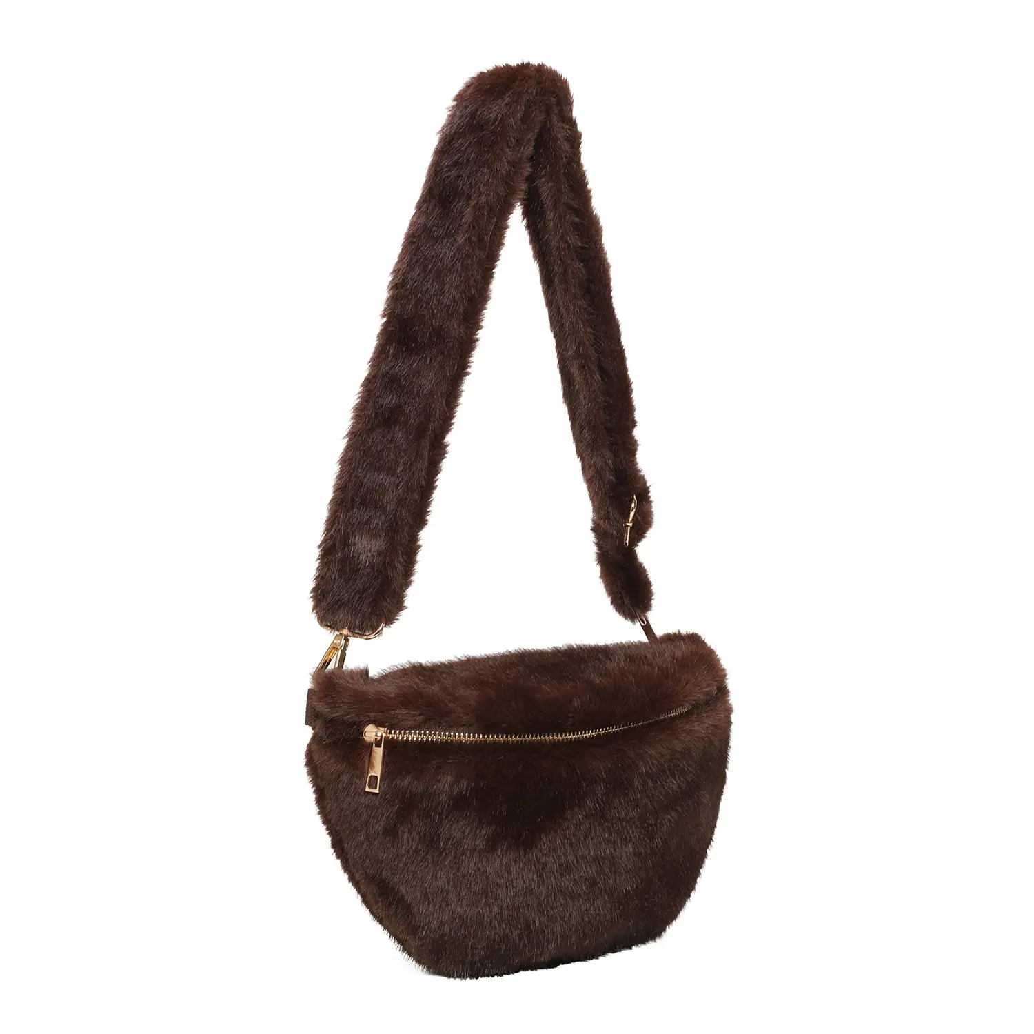 Banane unie fausse fourrure 1685883