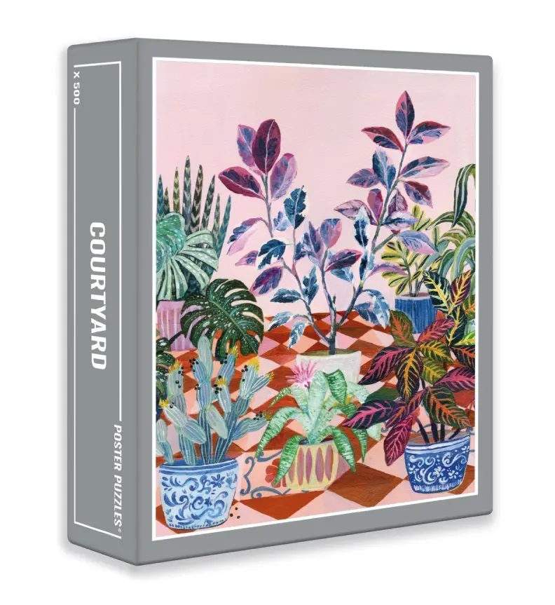 Courtyard 500 Piece Jigsaw Puzzles for Adults