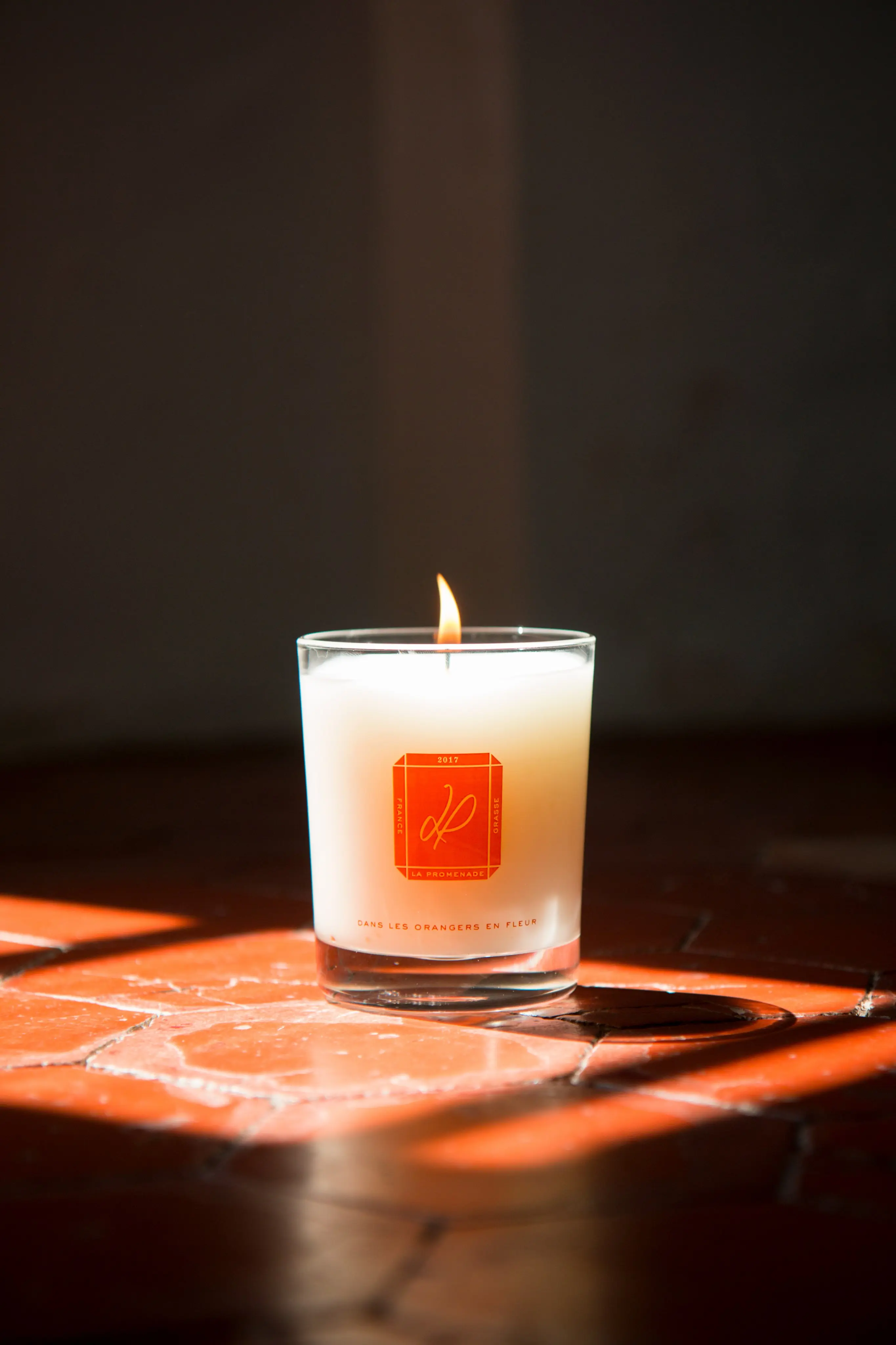 Bougie parfumée - Dans les orangers en fleurs (cire 100% végétale) - 180g