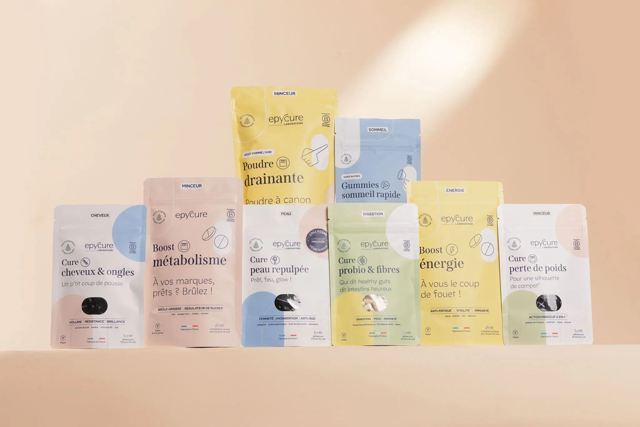 PACK 6 BEST-SELLER : Minceur & Beauté & Cheveux : 6 x 6 Unités  (-10% remise immédiate)