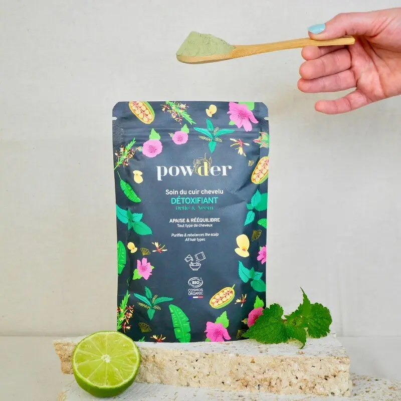 Mascarilla Capilar Orgánica Detox - Polvo de plantas ayurvédicas