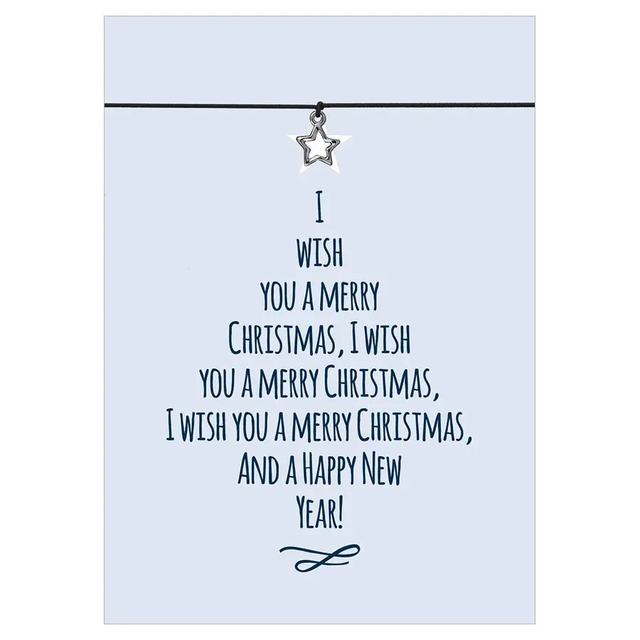 Merry Christmas bracelet