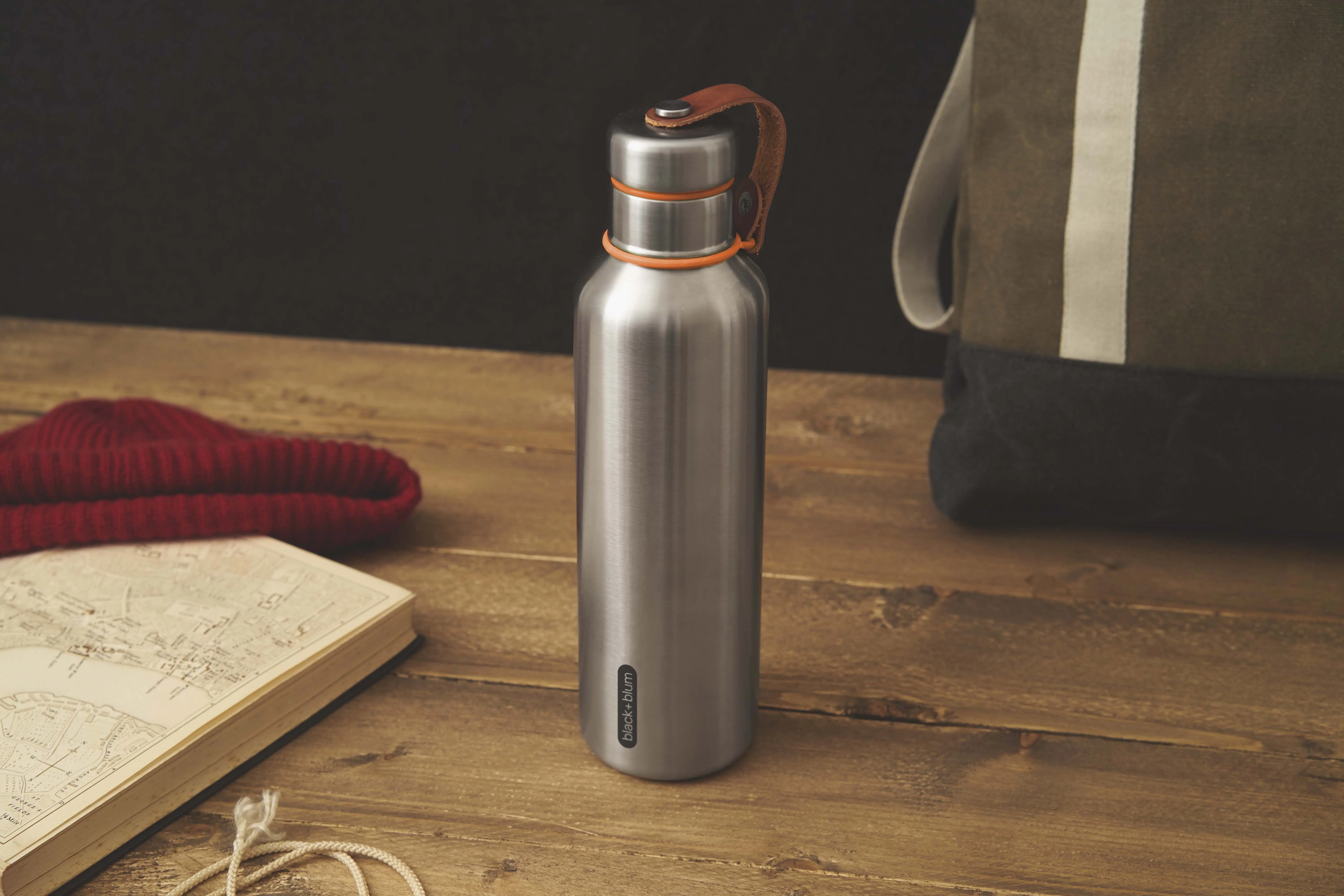Stainless Steel Insulated water bottle 750ml Orange