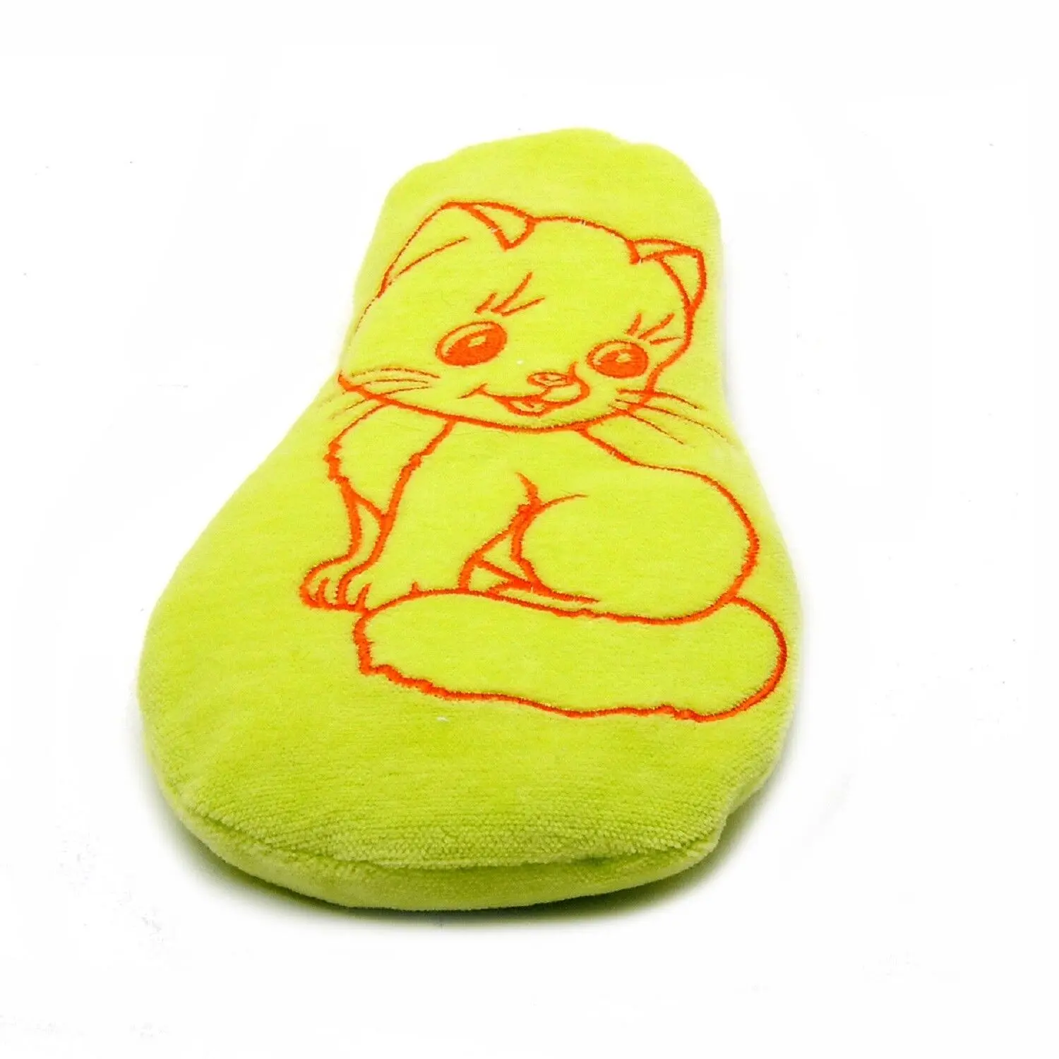 Botella de agua caliente Doudou Green Cat