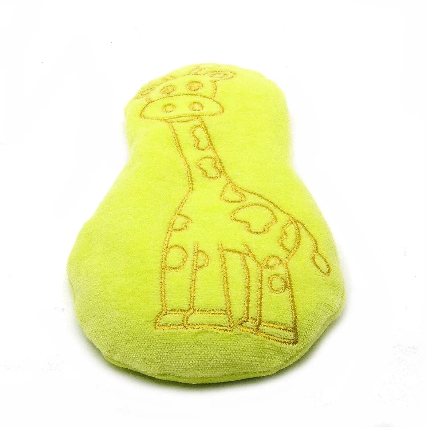 Botella de agua caliente Doudou verde jirafa
