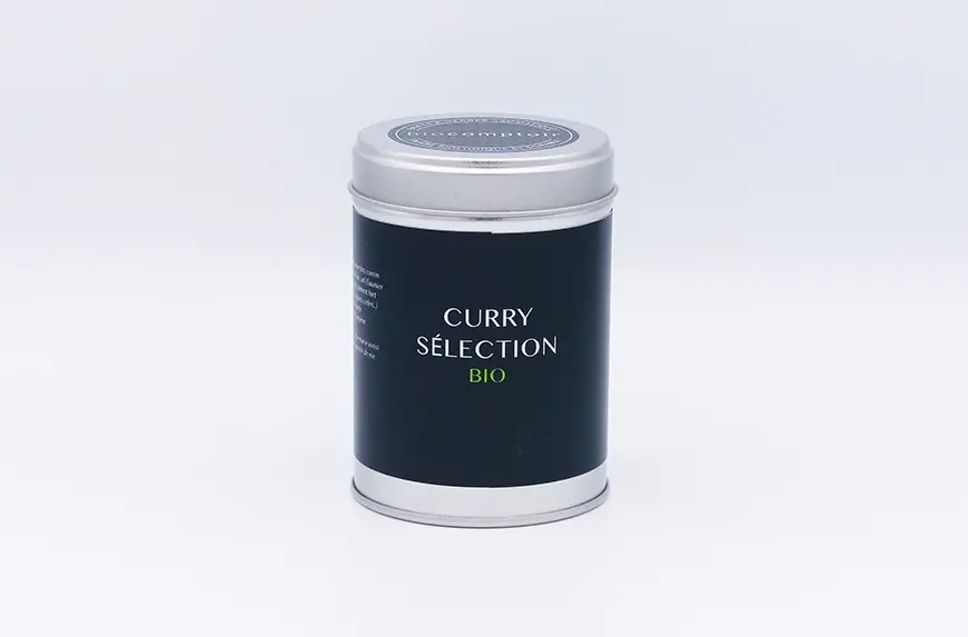 Bio-Curry-Auswahl