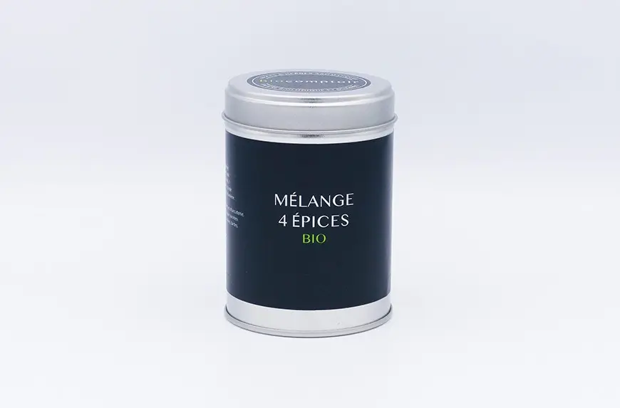 Mischung aus 4 Bio-Gewürzen
