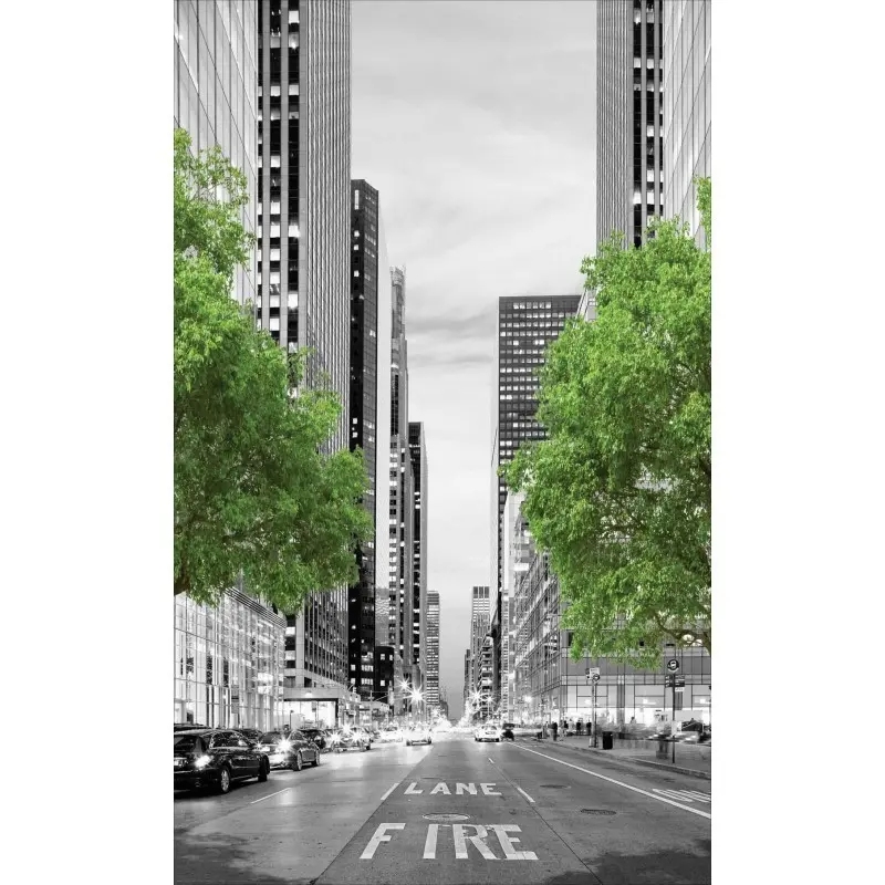 Laminated poster: Rue New-York 61cm x 91cm