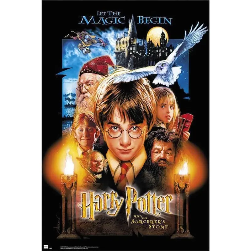 Laminated poster: Harry Potter and the Philosopher's Stone 61cm x 91cm