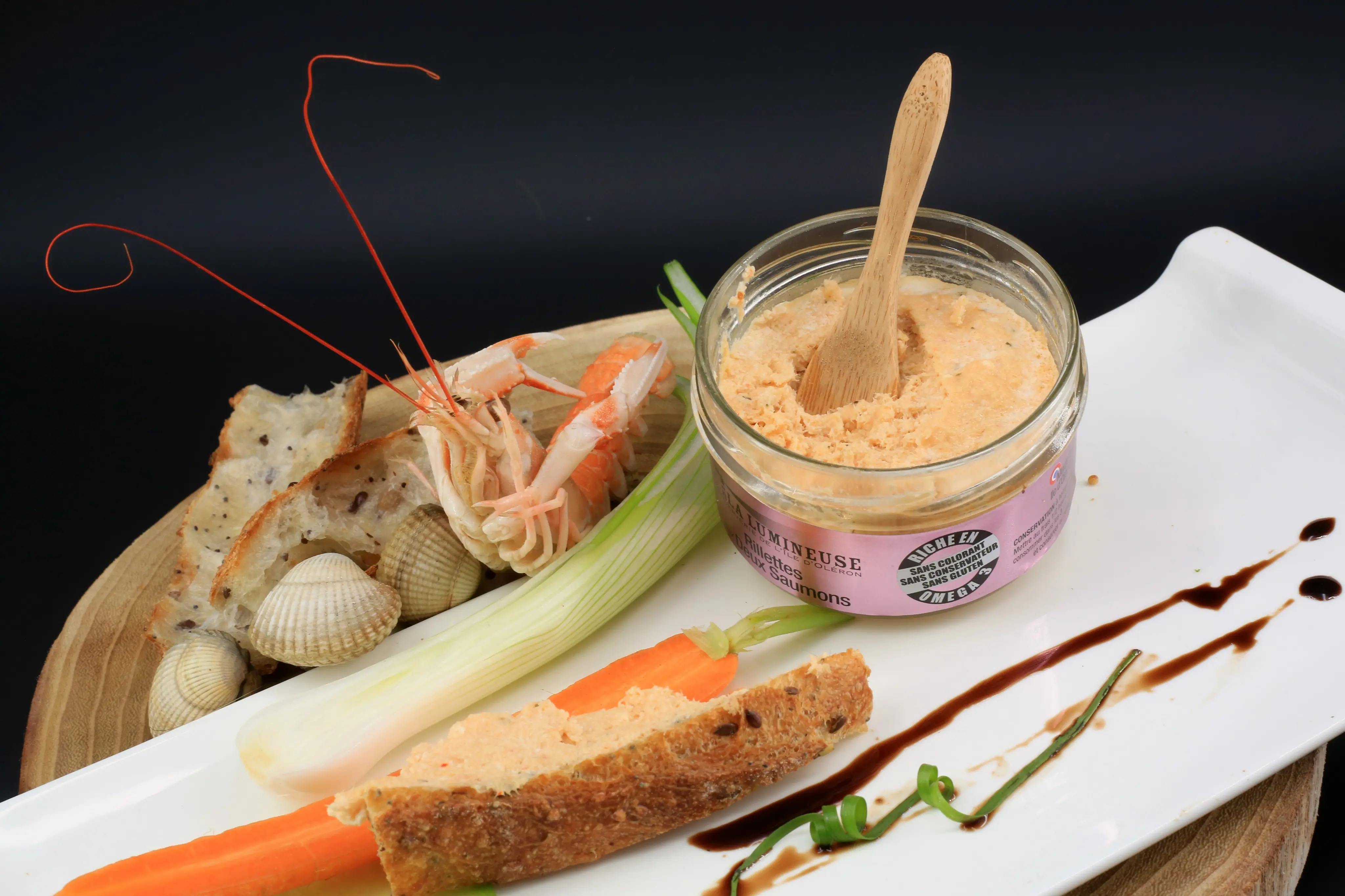 Rillettes aux 2 saumons