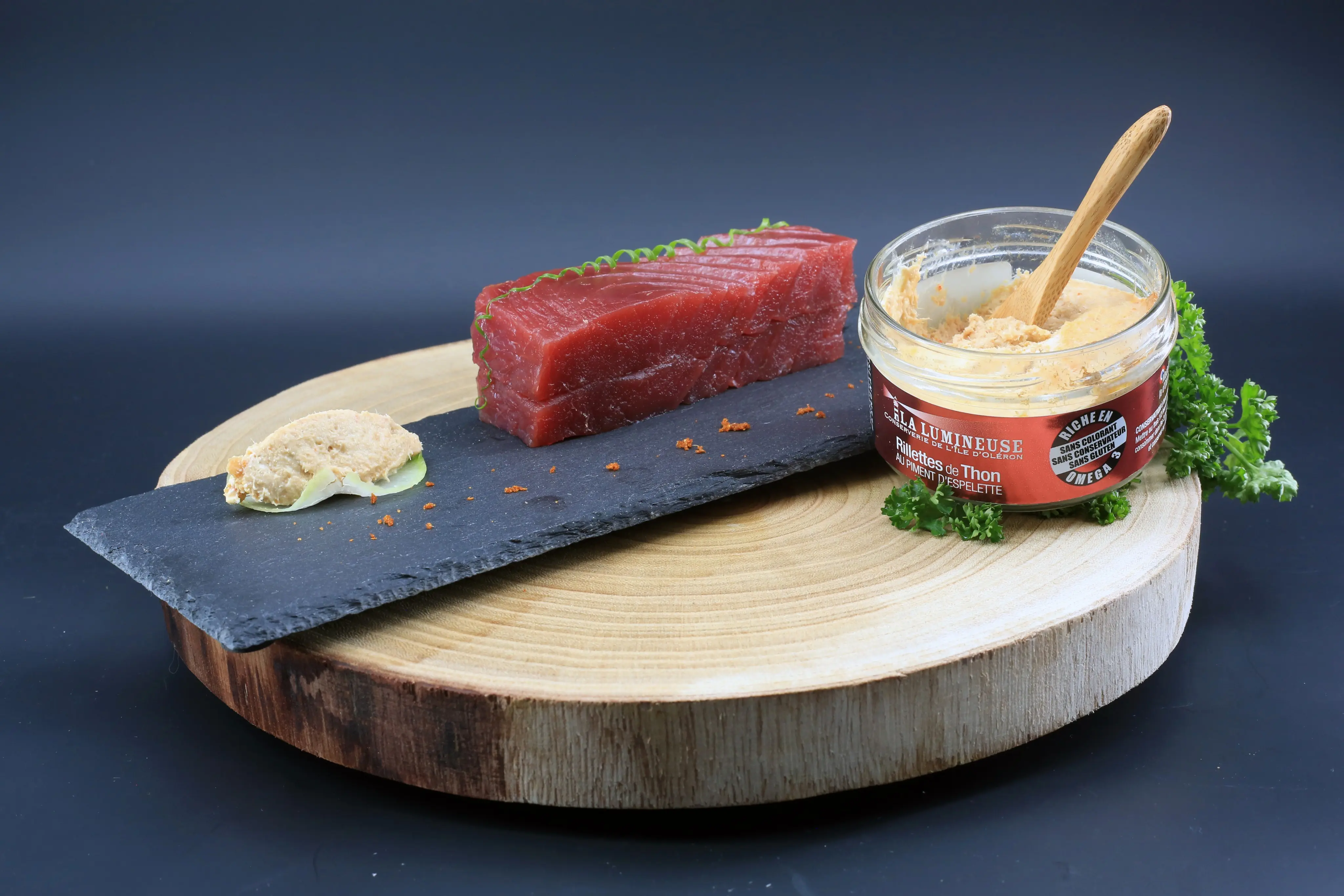 Rillettes de thon au piment d'Espelette