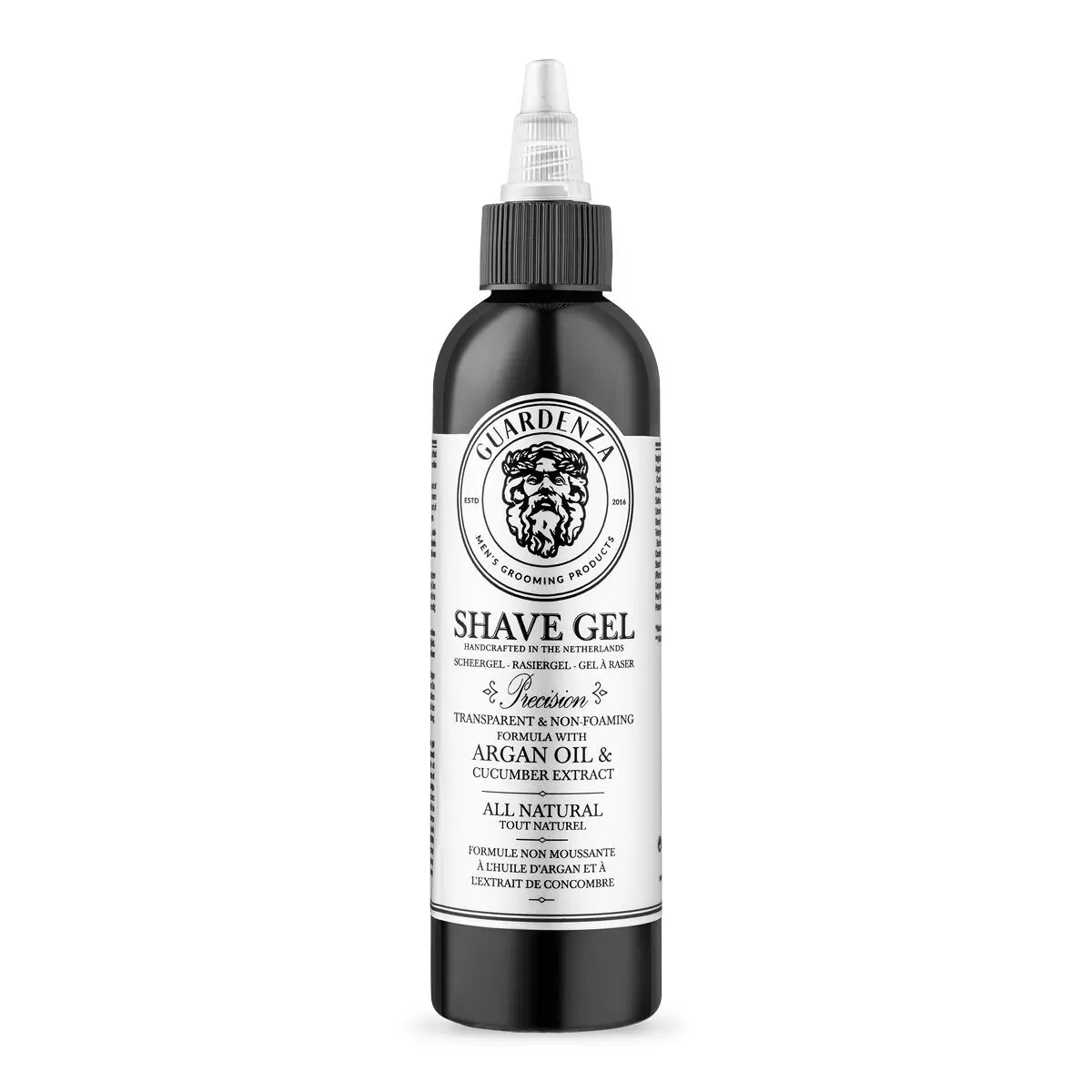 Precision shaving gel - transparent and non-foaming - 120ml