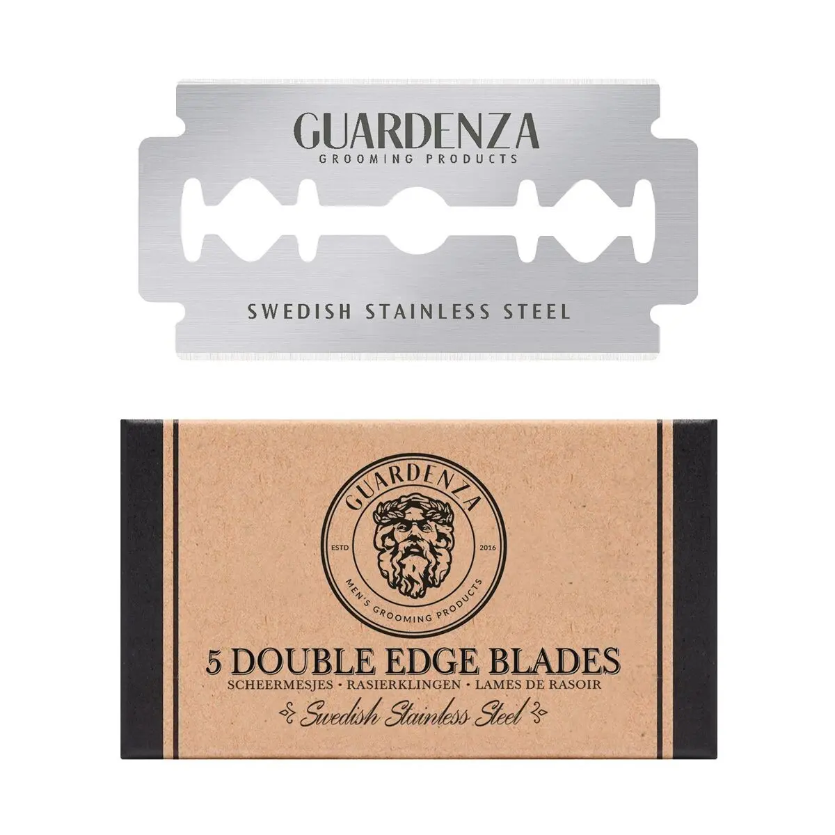 Double edge razor blades - 5 pcs