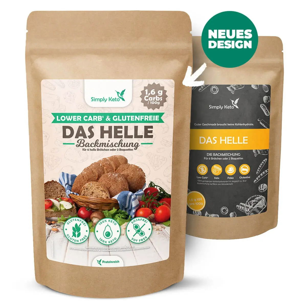 Die Helle Backmischung