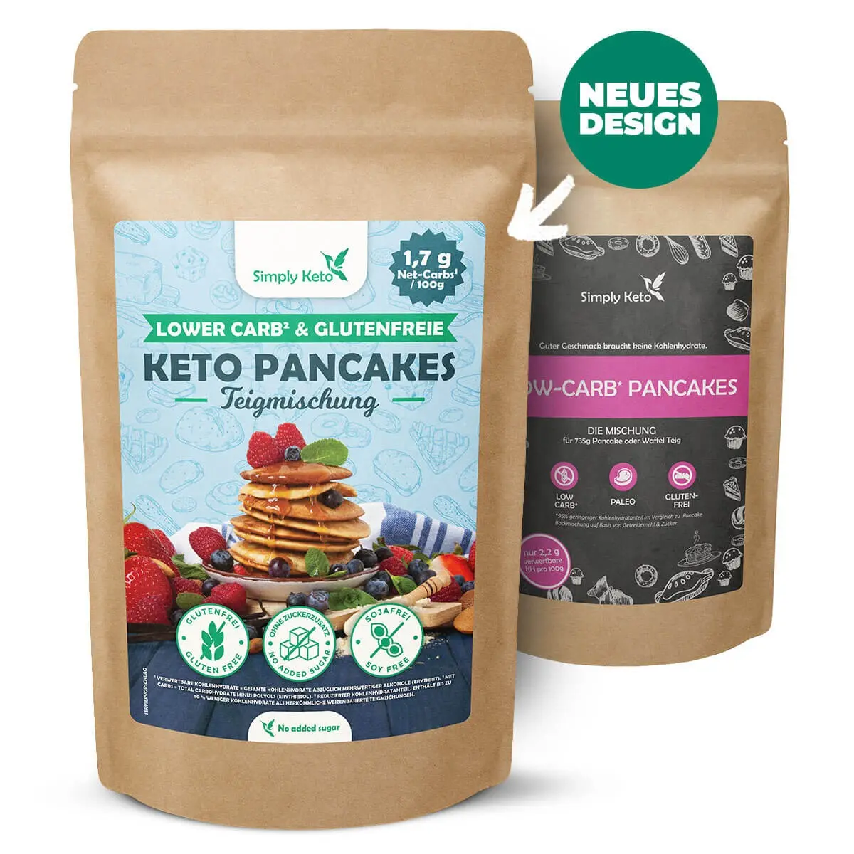 Pancakes & Waffel Mix Backmischung