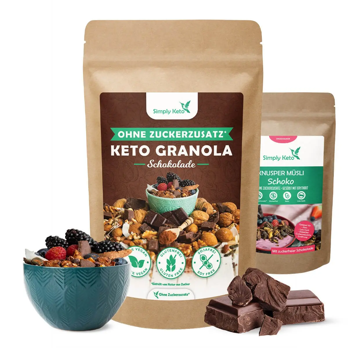 Granola CHOCOLATE Crunchy Muesli 250g