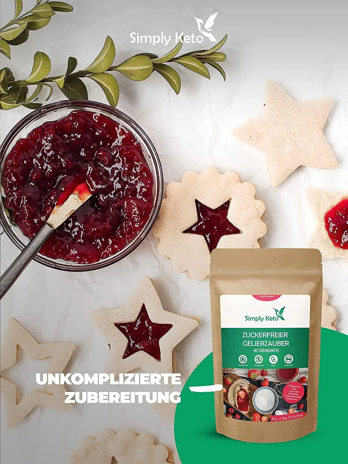 Gelierzauber - Zur Zubereitung von Low Carb & Keto Marmelade
