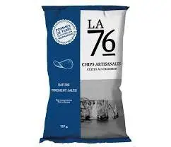 Artisanal potato chips - LA 76 - 125g plain