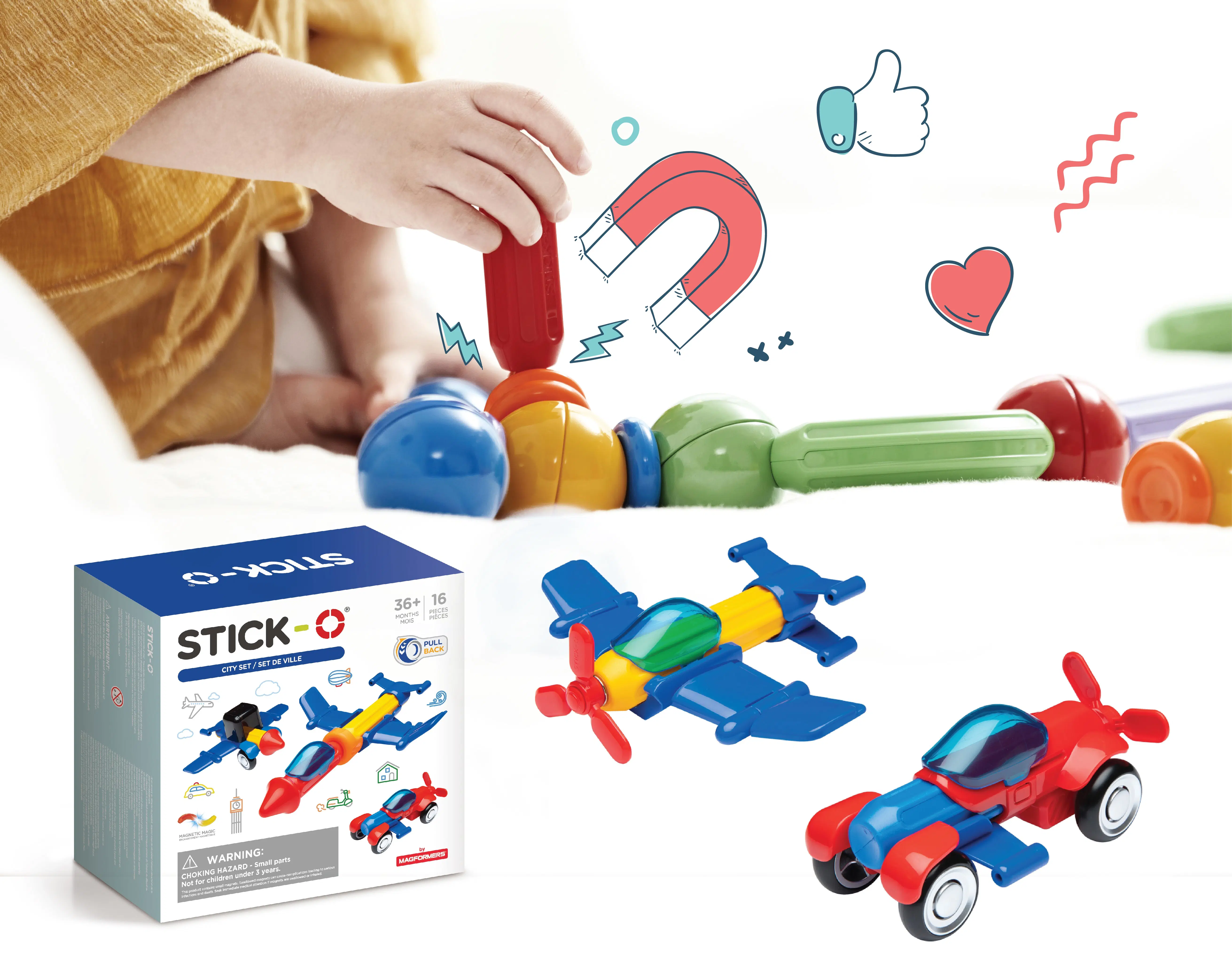 Stick-O - City Set (20 models)