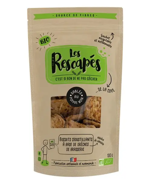 Sables au poivre bio