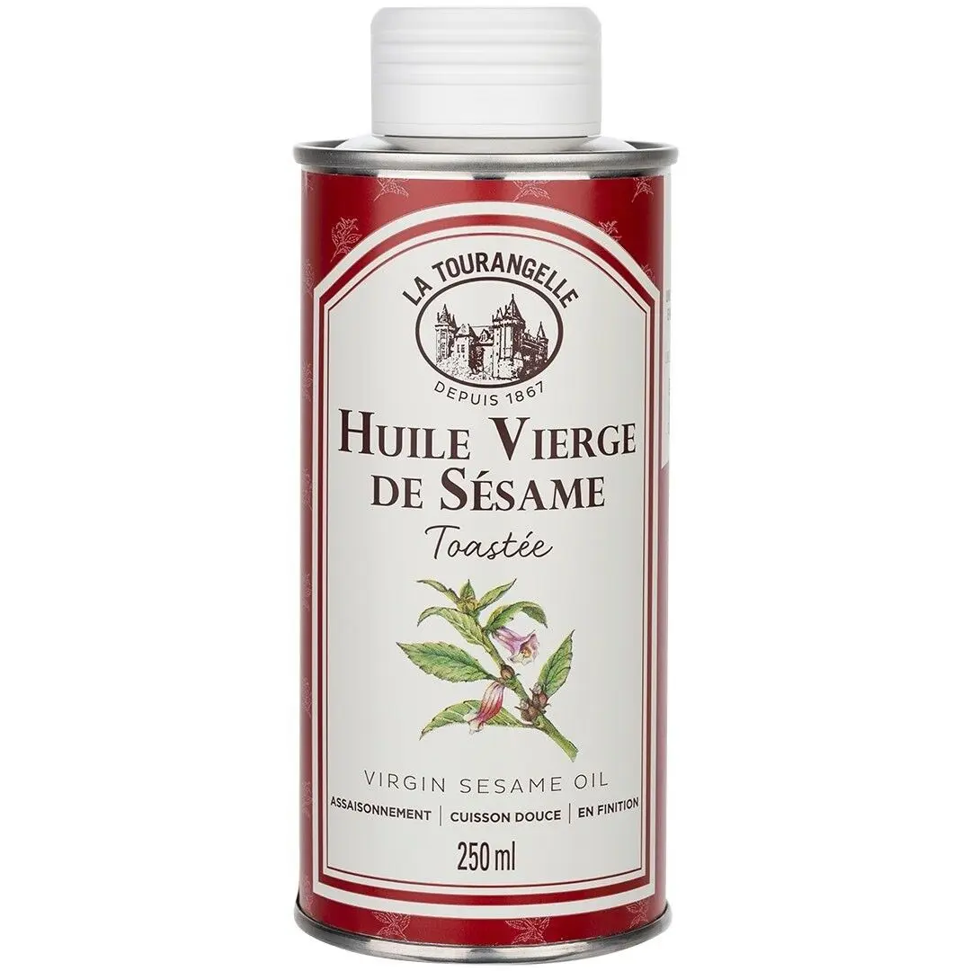 Aceite de sésamo virgen tostado - 250 ml