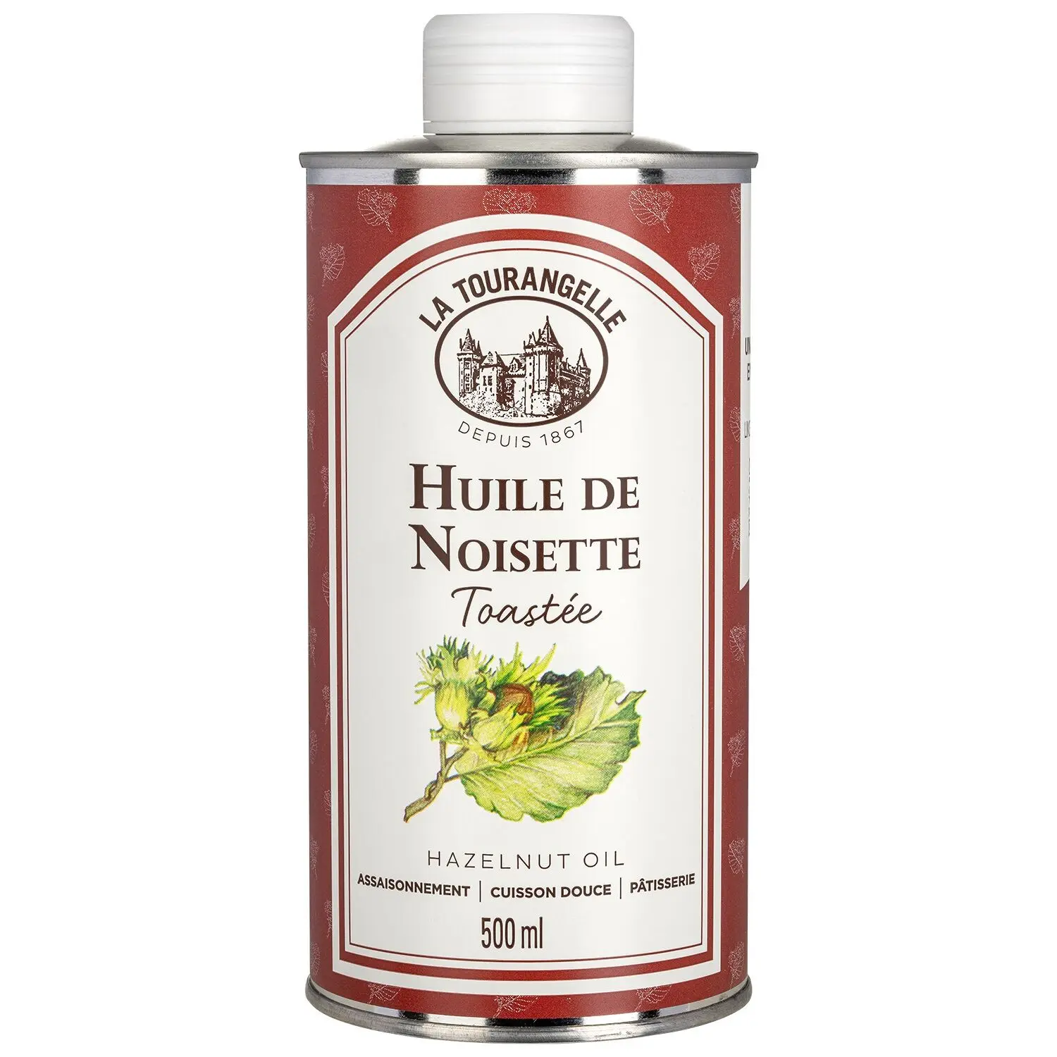 Aceite de avellana tostada - 500 ml