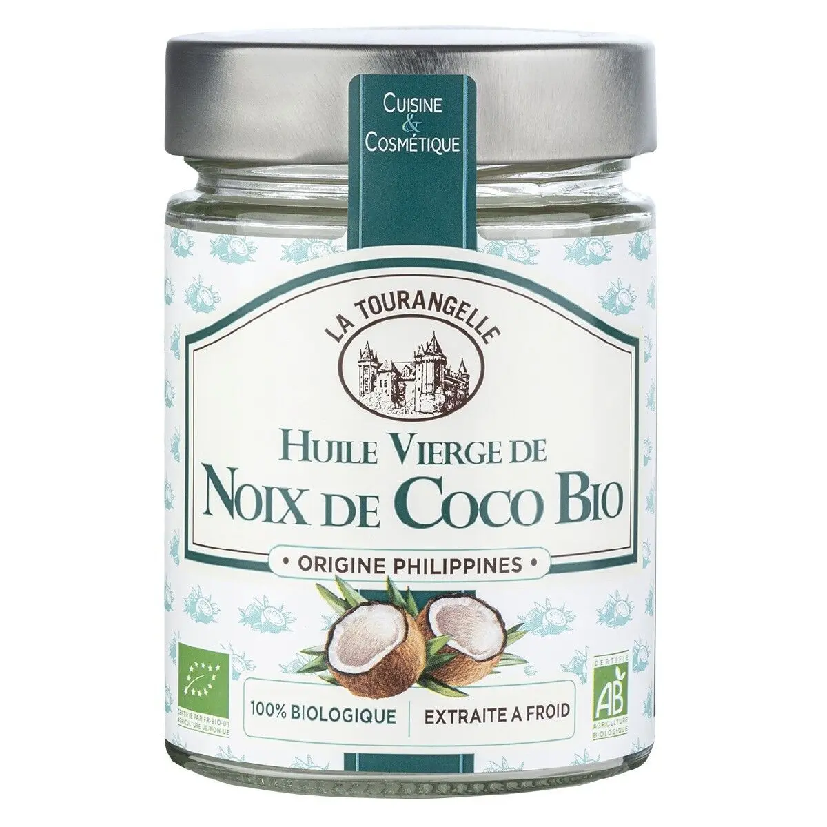 Aceite de coco virgen orgánico - 314 ml