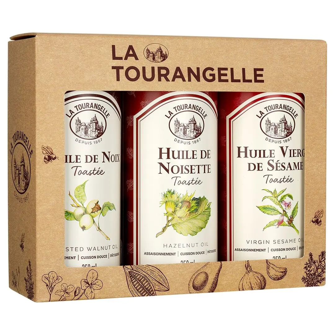 Trío de Favoritos (Nuez, Avellana y Sésamo) - 3 x 250 ml