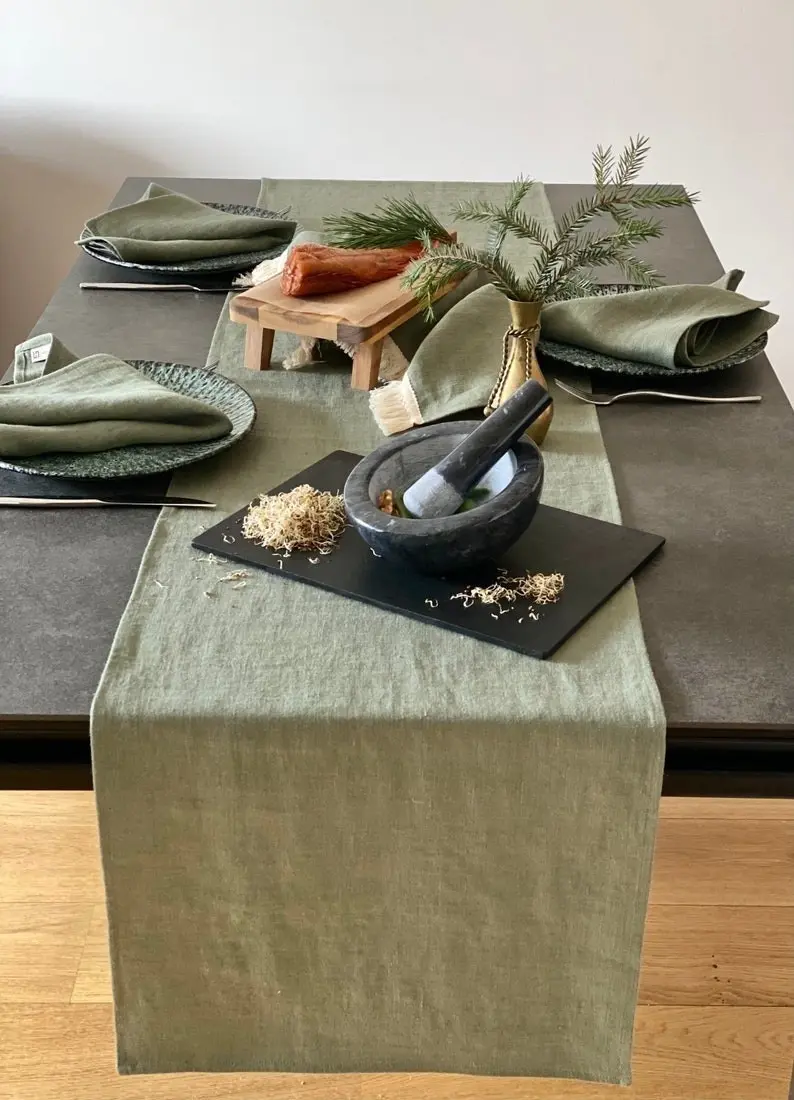 Linen Table Runner